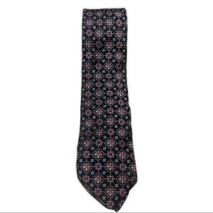XMI PLATINUM Tie, blue with multi color design